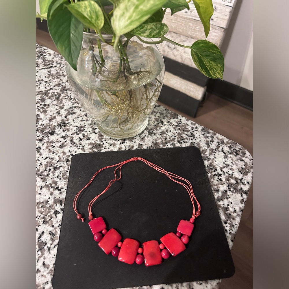 Tagua necklace